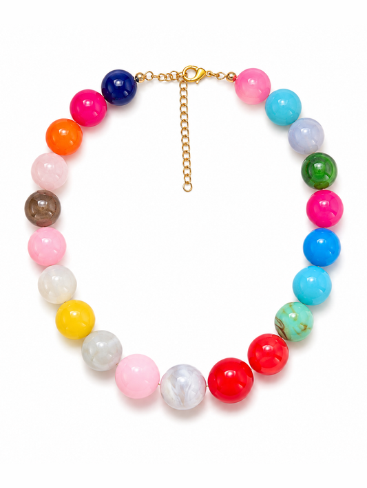 Multicolor Chunky Collar