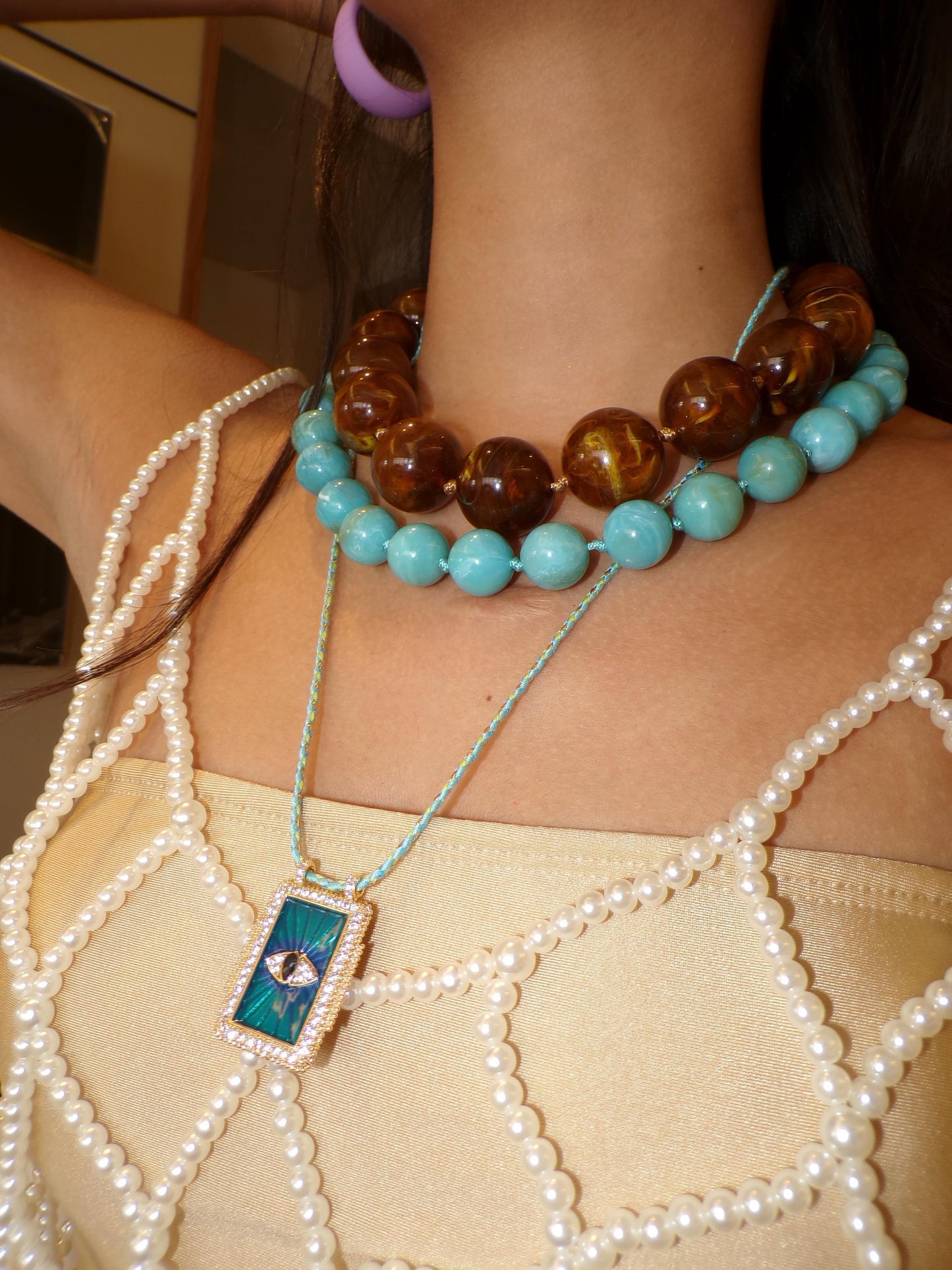 BLUE ORBIT COLLAR