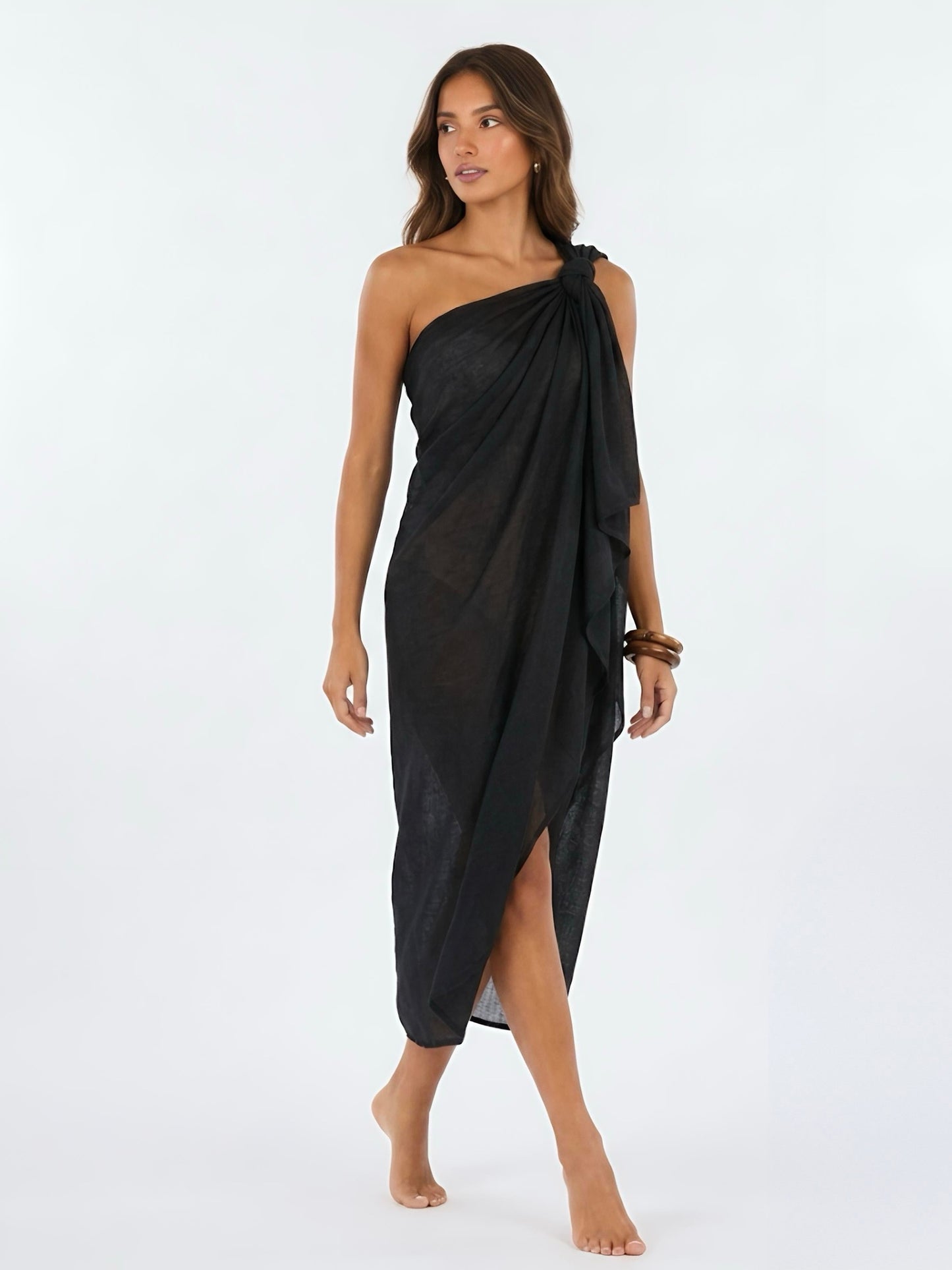 Aura Wrap/ Cover Up - Negro