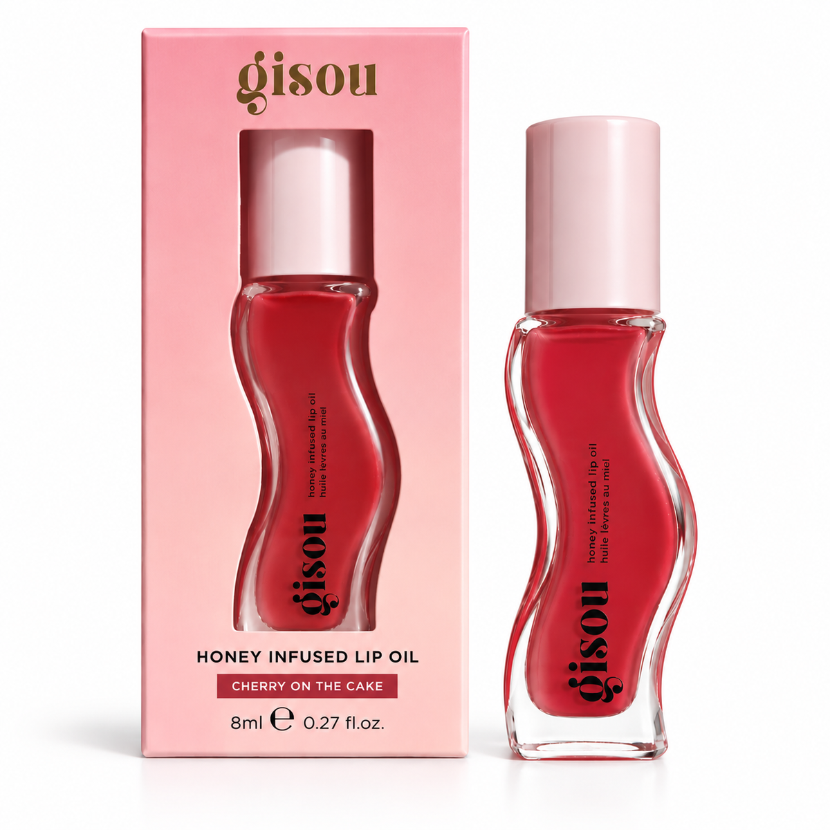 Gisou Honey Infused Lip Oil – Cherry on the Cake