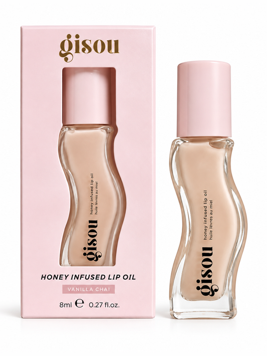 Gisou Honey Infused Lip Oil – Vanilla Chai