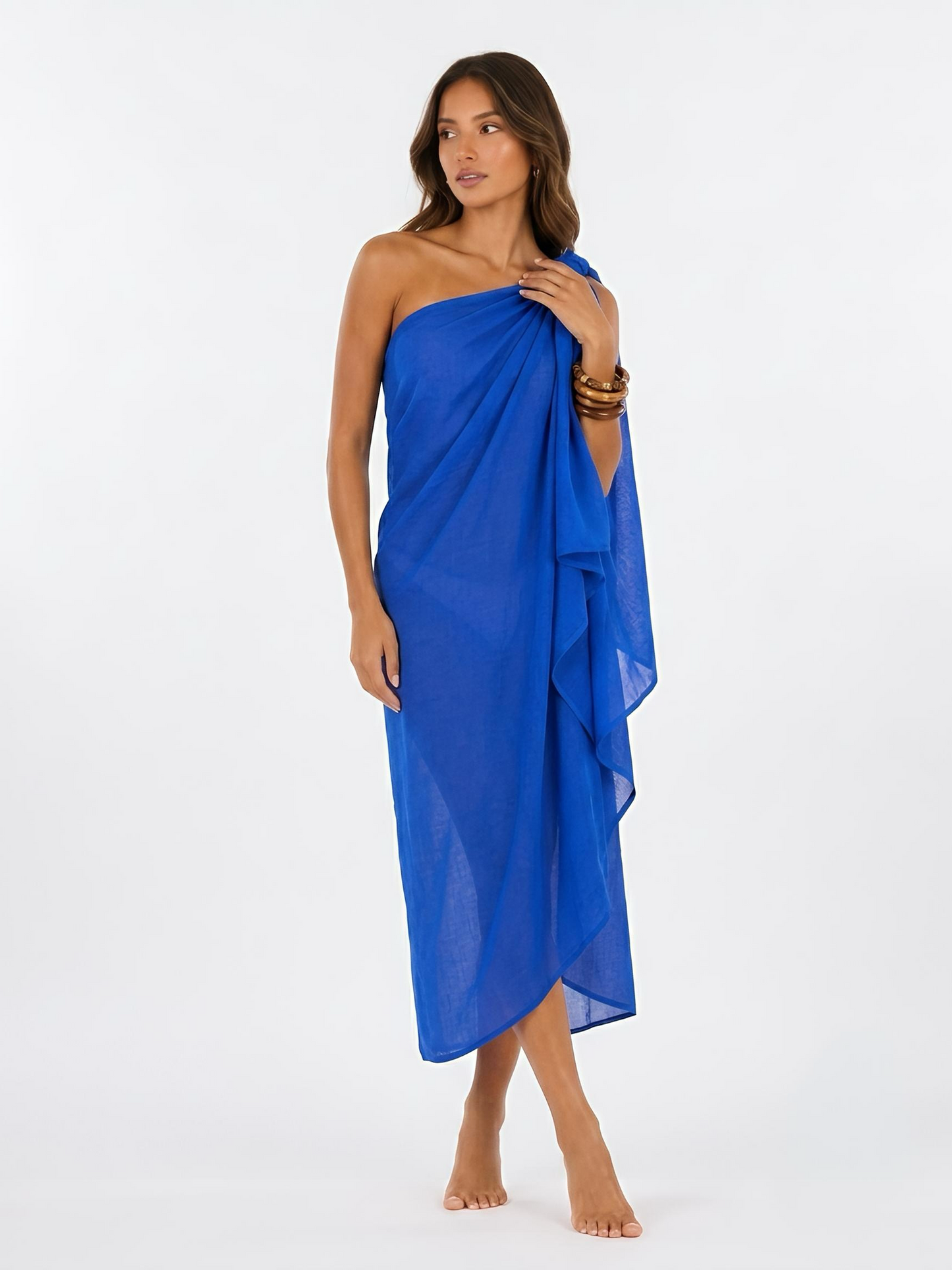 Aura Wrap/ Cover Up - Azul