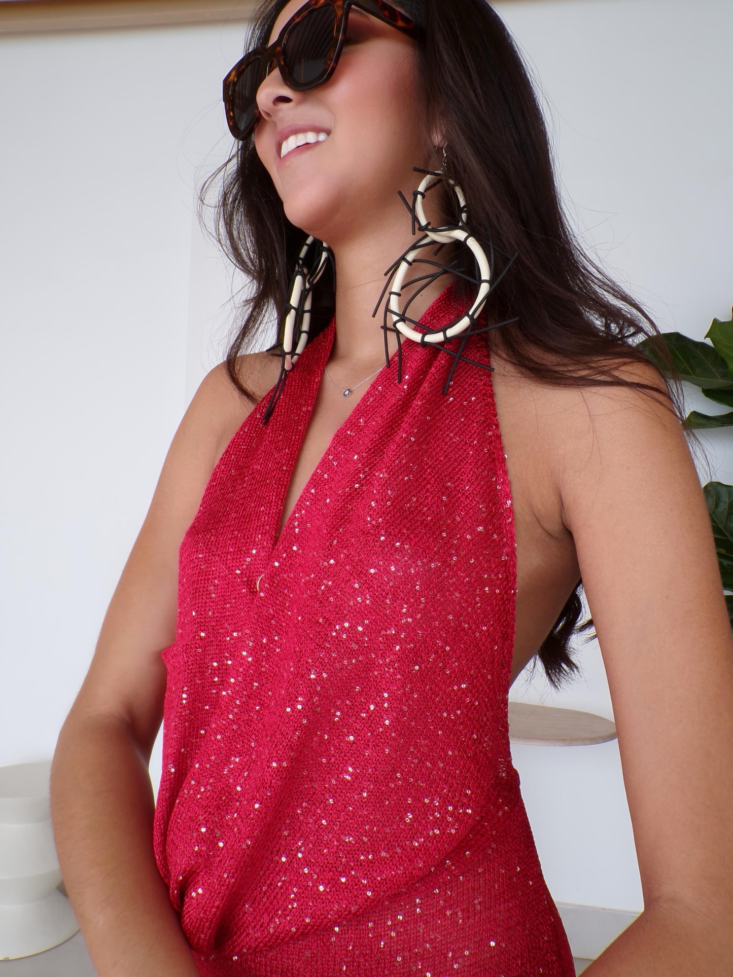 SCARLET RIVIERA MINI DRESS