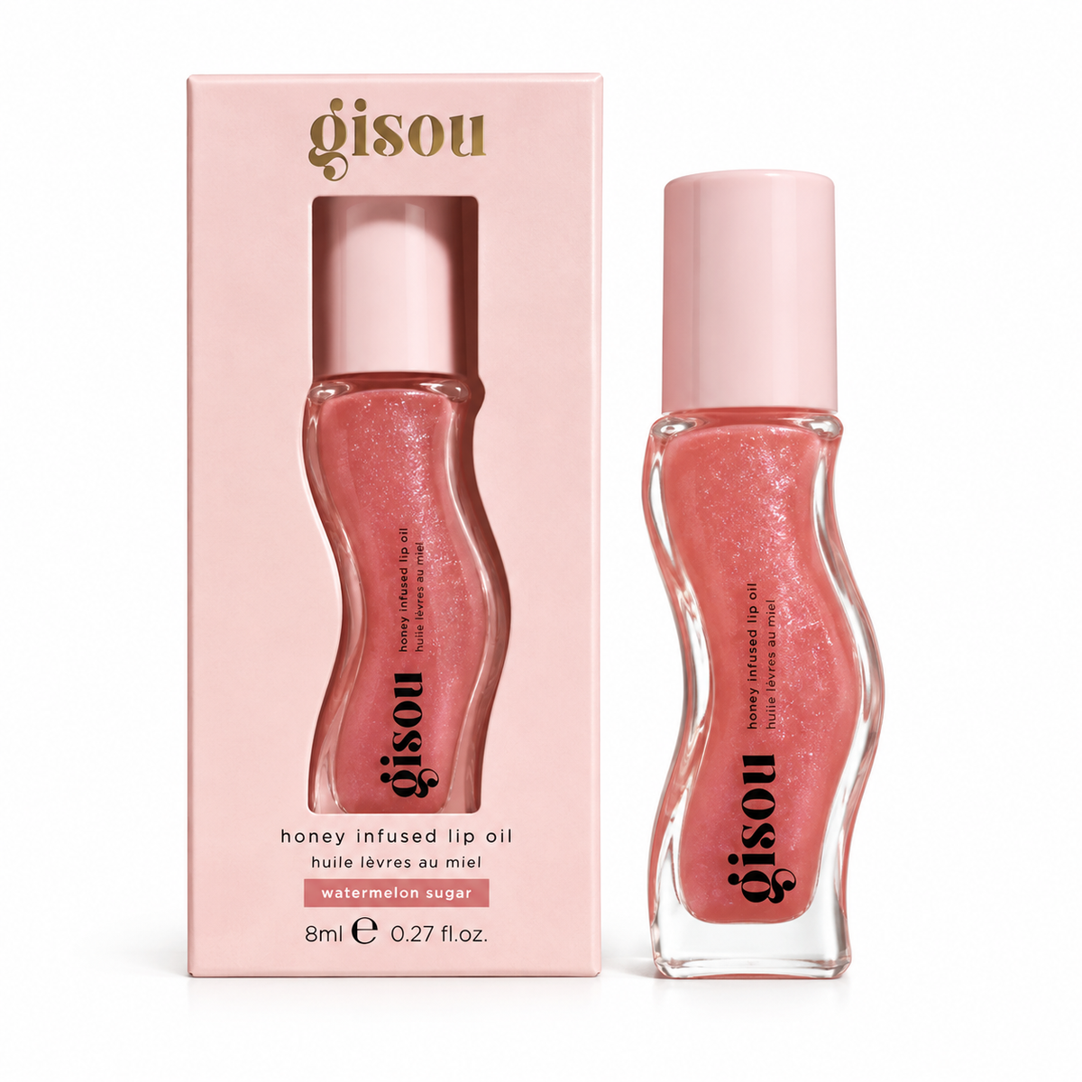 Gisou Honey Infused Lip Oil – Watermelon Sugar