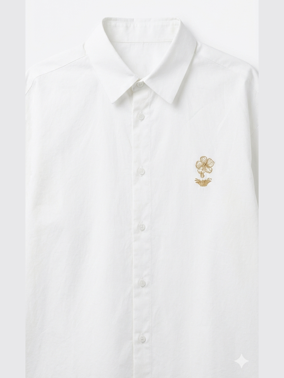 LUMIERE SIGNATURE WHITE SHIRT