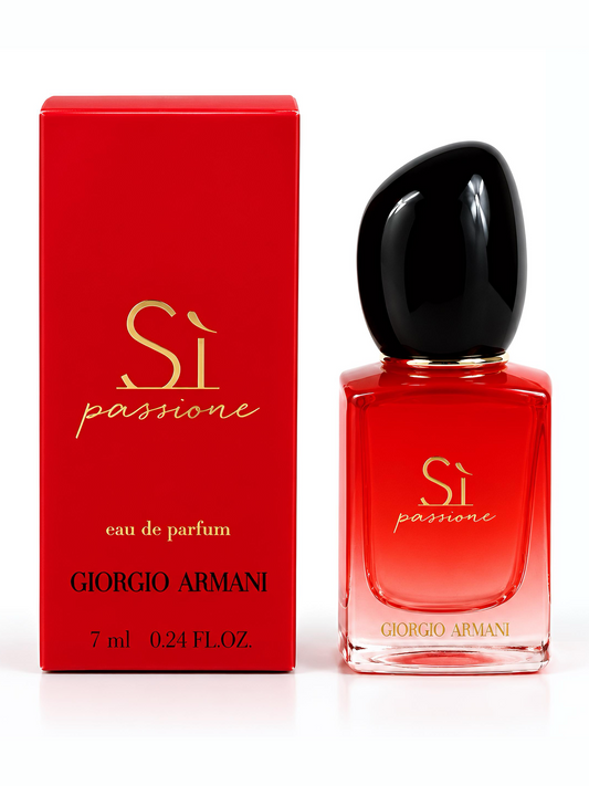 Giorgio Armani Sí Passione  EAU DE PARFUM — 7ml - Mini Perfume