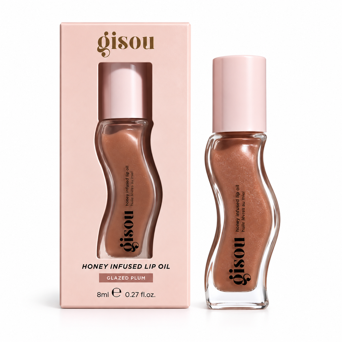 Gisou Honey Infused Lip Oil – Glazed Plum