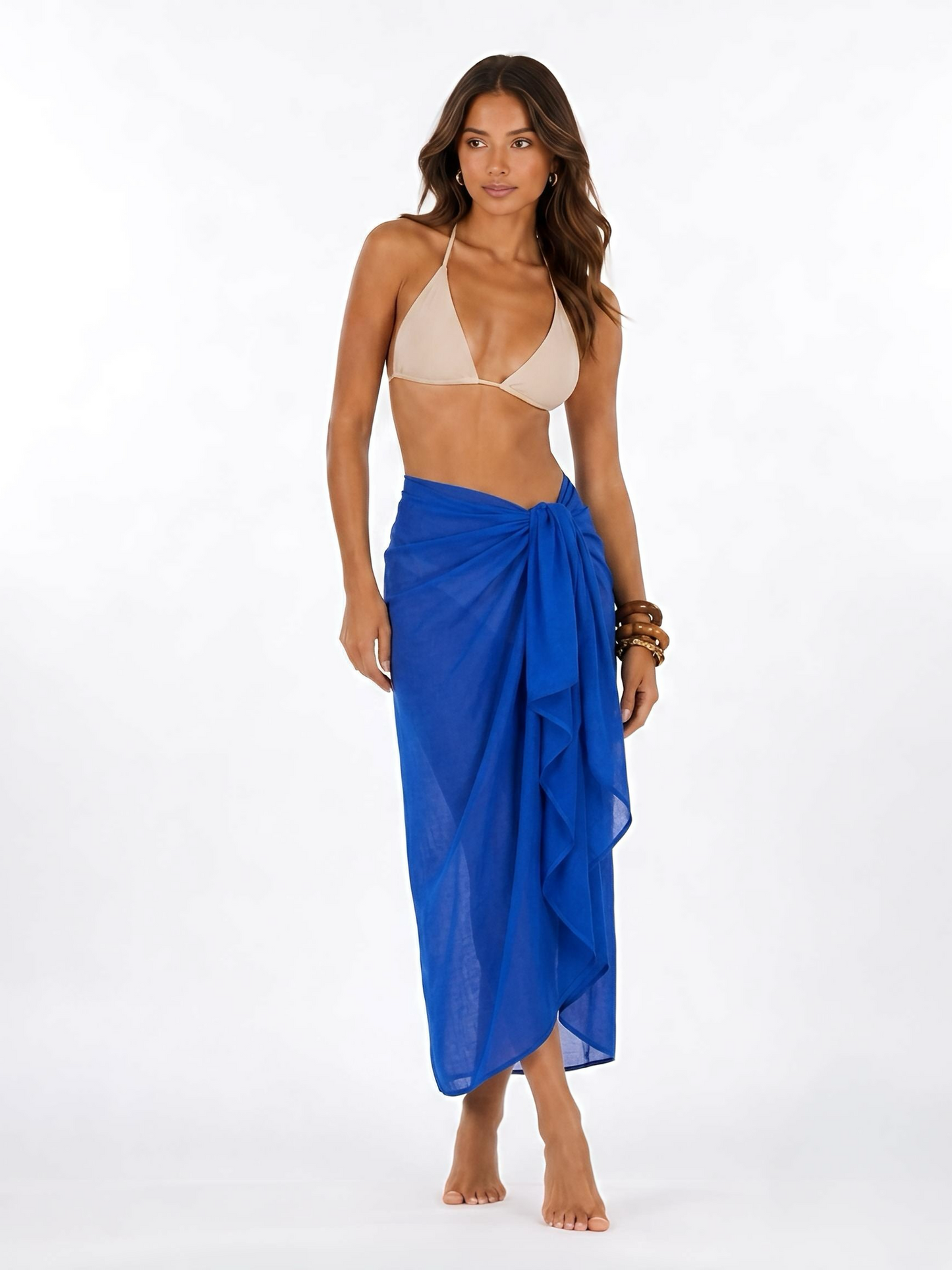 Aura Wrap/ Cover Up - Azul