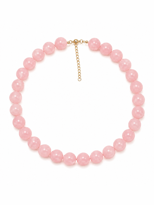 Pink Chunky Collar