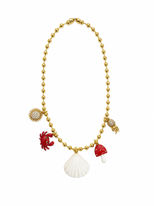 Deep Sea Collar - 18k Gold Plated