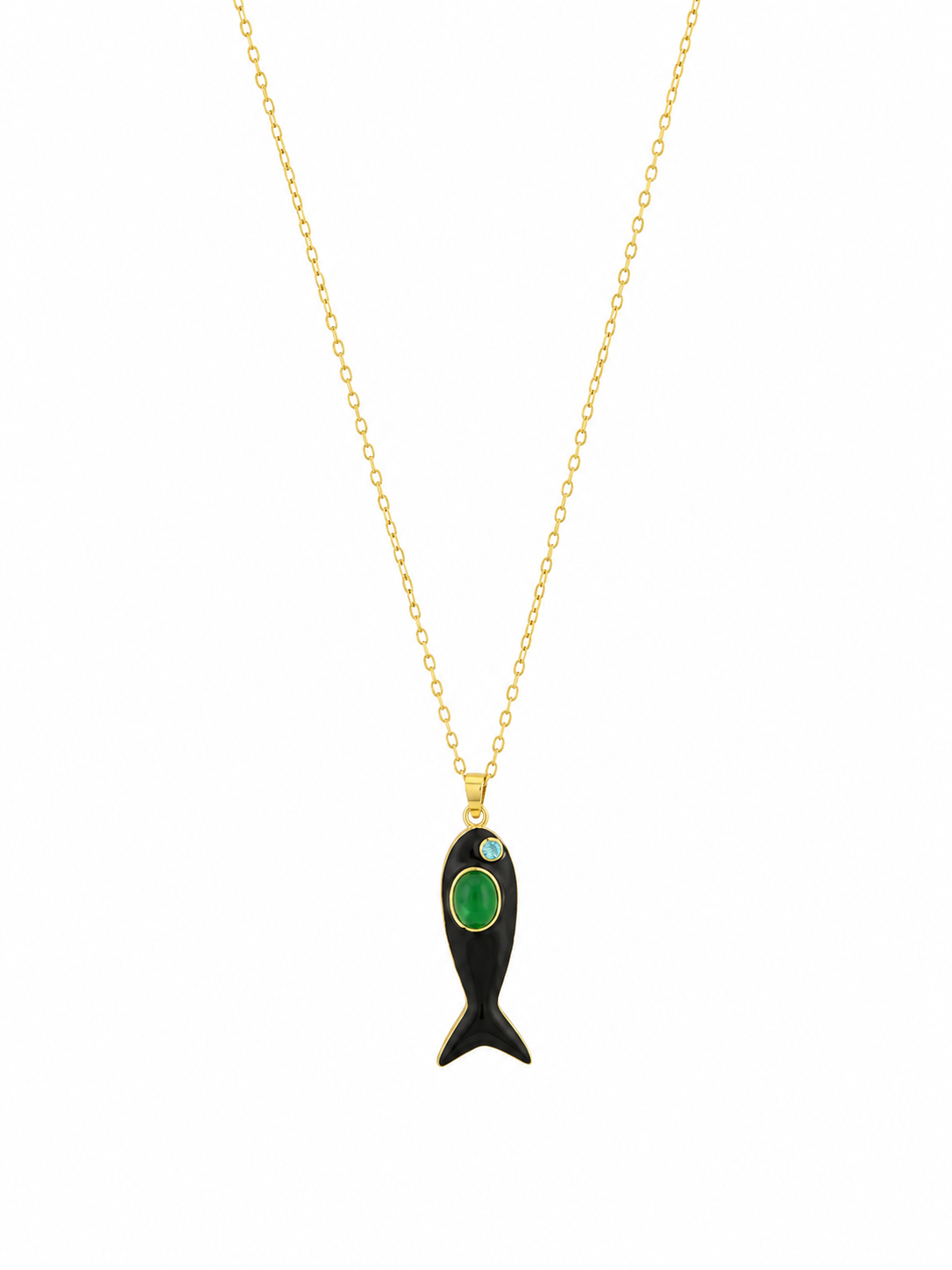 Fish Collar - 18k Gold Plated