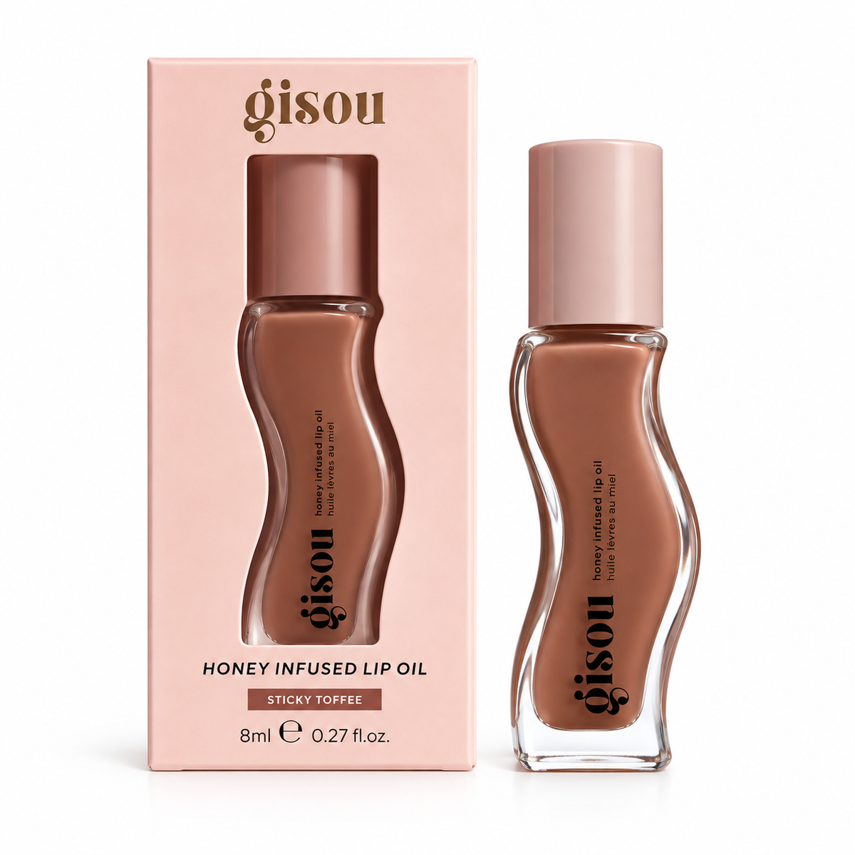Gisou Honey Infused Lip Oil – Sticky Toffee